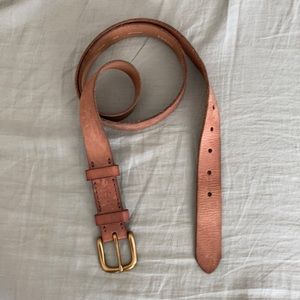 Fossil brown leather belt size XL